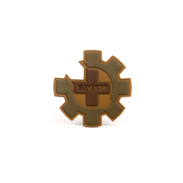 Eleven 10 E10-LP-FDE Logo PVC Patch Eleven 10 E10-LP-FDE Logo PVC Patch
