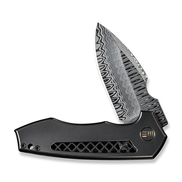 We Knife WE23019-DS1 Harpen Flipper Knife Titanium Handle