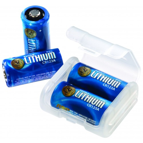 ASP 53032 ASP Lithium CR123A Batteries 4-Pak
