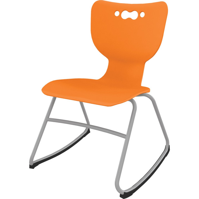 MOORECO INC 54715-1-ORANGE-NA-PL MooreCo Hierarchy No Arms Rocker Chair, Orange