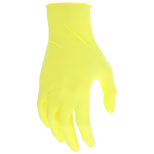 MCR Safety 60035YXXL 3.5mil Econ, PF, NBR, Yellow