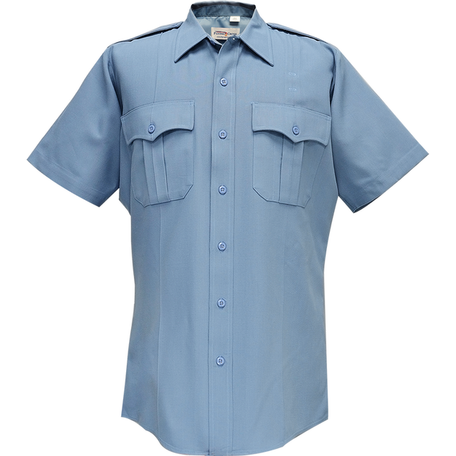 Flying Cross 85R78Z 45 22.0/22.5 N/A Command Short Sleeve Shirt w/ Zipper