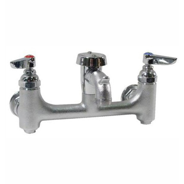 T & S BRASS AND BRONZE WORKS, INC. T&amp;S Brass B-0674-BSTRM T&S Brass Service Sink Faucet, 8in Centers, Chrome