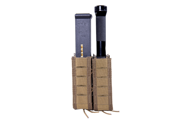 High Speed Gear 41EX02CB Duty Double Extended Pistol/Baton Taco High Speed Gear 41EX02CB Duty Double Extended Pistol/Baton Taco