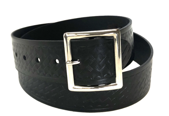 Perfect Fit 6000-BW-CH-44 1.5'' Garrison Economy Belt w/ Chrome Buckle