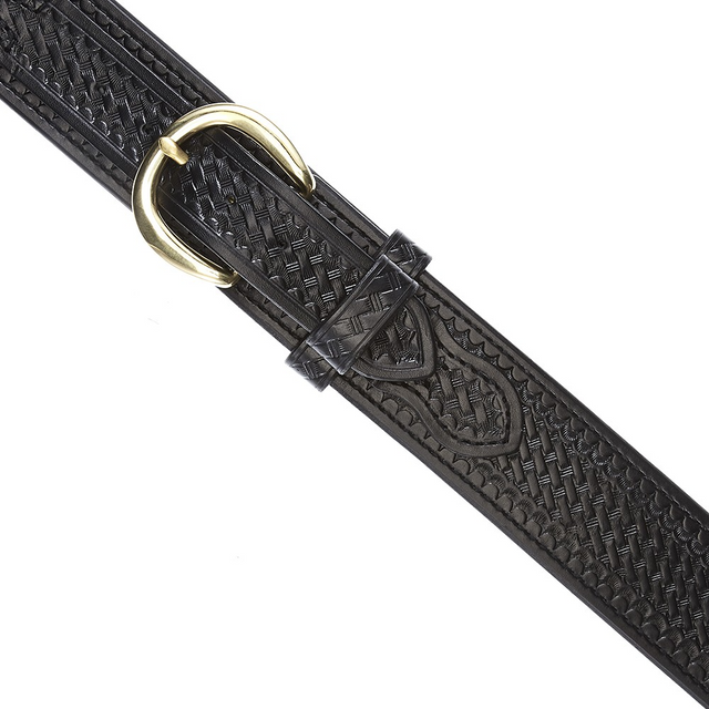Aker Leather B06-BW-38-BR River Duty Belt Aker Leather B06-BW-38-BR River Duty Belt