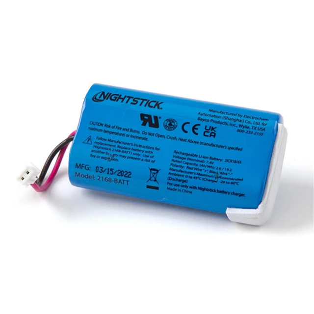 Nightstick 2168-BATT Replacement Li-ion Battery - 2168 Series Work Light