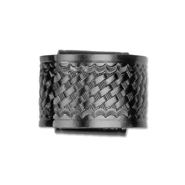 Dutyman 8921 Basketweave Leather Motorola HT1000 radio holder