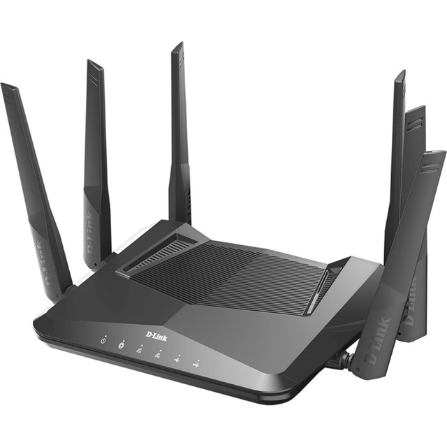 D-LINK SYSTEMS USA, INC. D-Link DIR-X4860-US  EXO AX DIR-X4860 Wi-Fi 6 IEEE 802.11ax Ethernet Wireless Router - 2.40 GHz ISM Band - 5 GHz UNII Band - 6 x Antenna(6 x External) - 600 GB/s Wireless Speed - 4 x Network Port - 1 x Broadband Port - USB - 