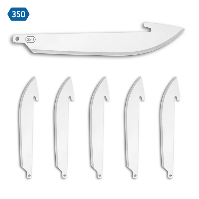 Outdoor Edge RR-6 3.5 DROP-POINT BLADE PACK (6 Pieces) Outdoor Edge RR-6 3.5 DROP-POINT BLADE PACK (6 Pieces)