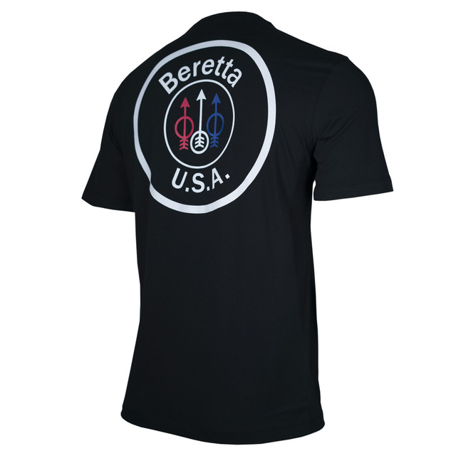 Beretta TS252T14160999XL Beretta USA Logo Short Sleeve T-Shirt Beretta TS252T14160999XL Beretta USA Logo Short Sleeve T-Shirt