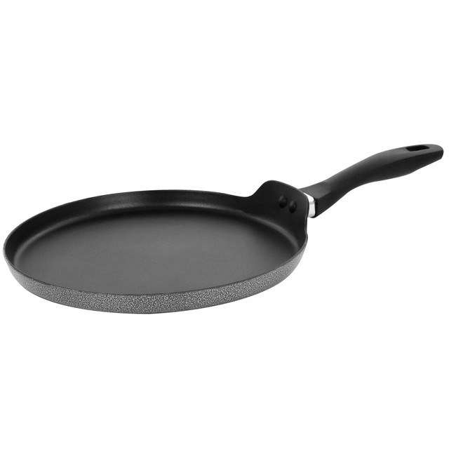 GIBSON OVERSEAS INC. 995115172M Oster Aluminum Non-Stick Pancake Pan, 11in, Black GIBSON OVERSEAS INC. 995115172M Oster Aluminum Non-Stick Pancake Pan, 11in, Black