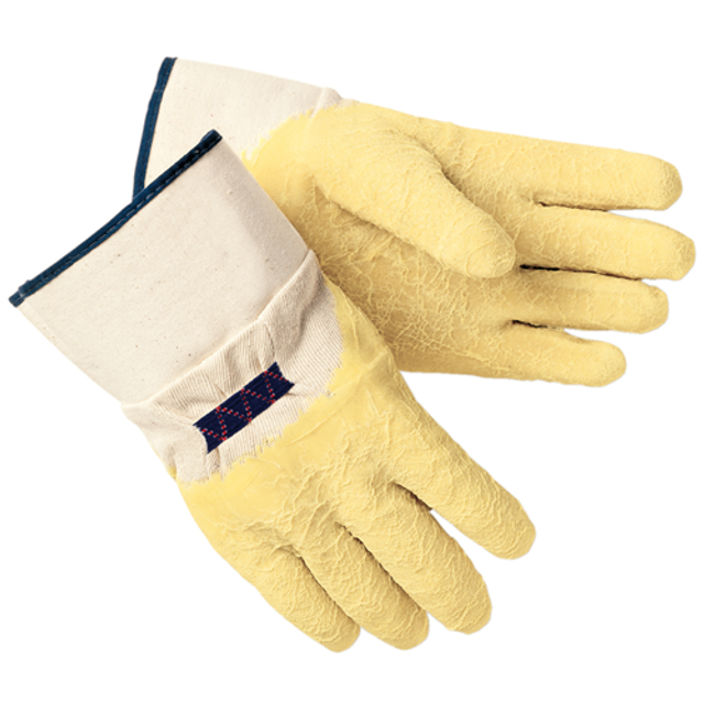 MCR Safety 6800 Rubber Dip, Canvas, Rubberized Cuff MCR Safety 6800 Rubber Dip, Canvas, Rubberized Cuff
