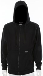 MCR Safety SS1BKM FR Zip Hooded Sweatshirt Black