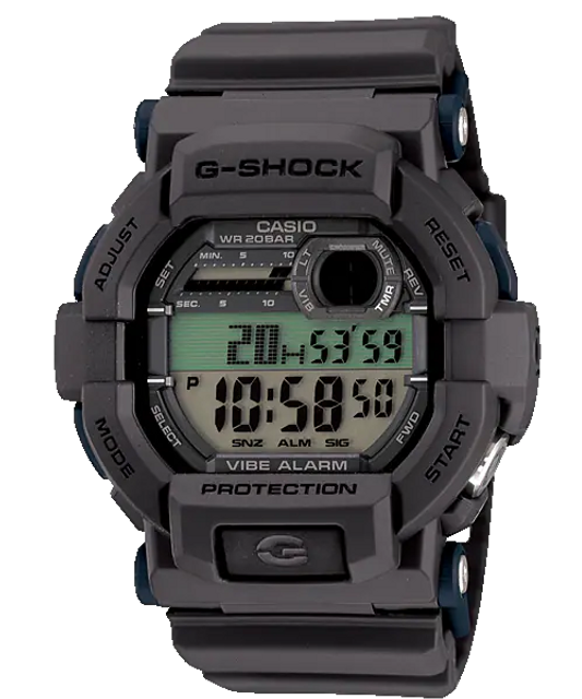 Casio GD350-8 G-Shock Classic w/ Vibration Alarm & World Time