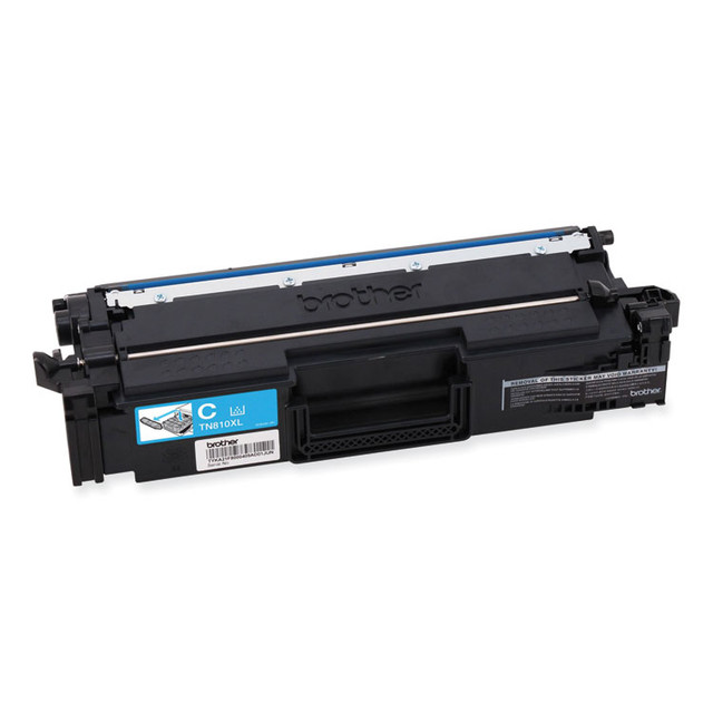 BROTHER INTL. CORP. TN810XLC TN810XLC High-Yield Toner, 9,000 Page-Yield, Cyan