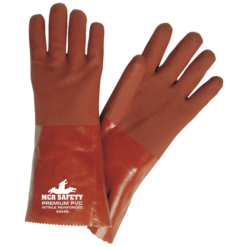 MCR Safety 6454S Red Sandy PVC 14 Jersey