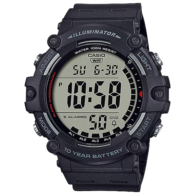 Casio AE1500WH-1AV Classic Digital Watch w/ 10-Year Battery