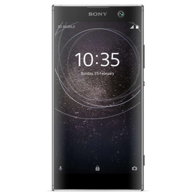 SONY ELECTRONICS INC Sony PSN300184  Xperia XA2 H3123 Cell Phone, Black, PSN300184