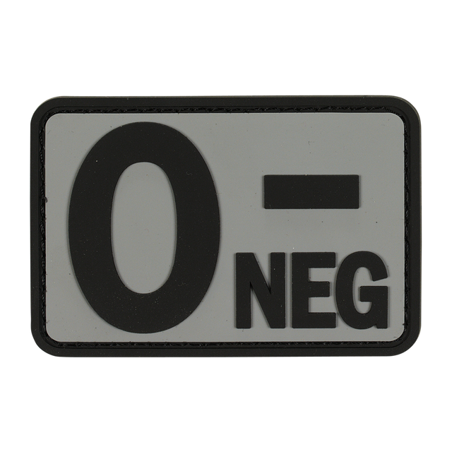 Voodoo Tactical 07-0996014000 Blood Type O- Patch Voodoo Tactical 07-0996014000 Blood Type O- Patch