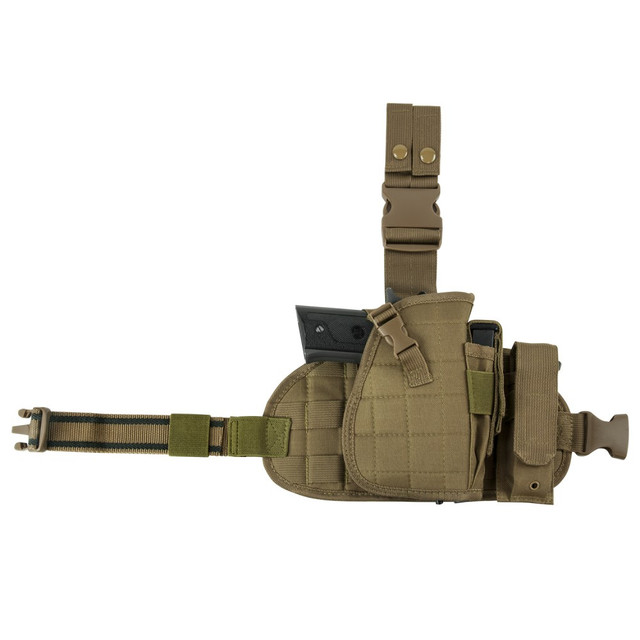 NcSTAR CVDLHOL2956T 2956 Drop Leg MOLLE Panel/Holster/MagPch NcSTAR CVDLHOL2956T 2956 Drop Leg MOLLE Panel/Holster/MagPch
