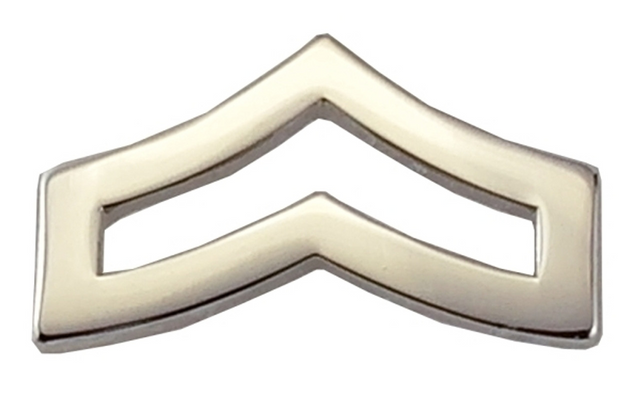 Hero's Pride 4405MN Corporal Chevron Mini 3/4'' Wide - Pair