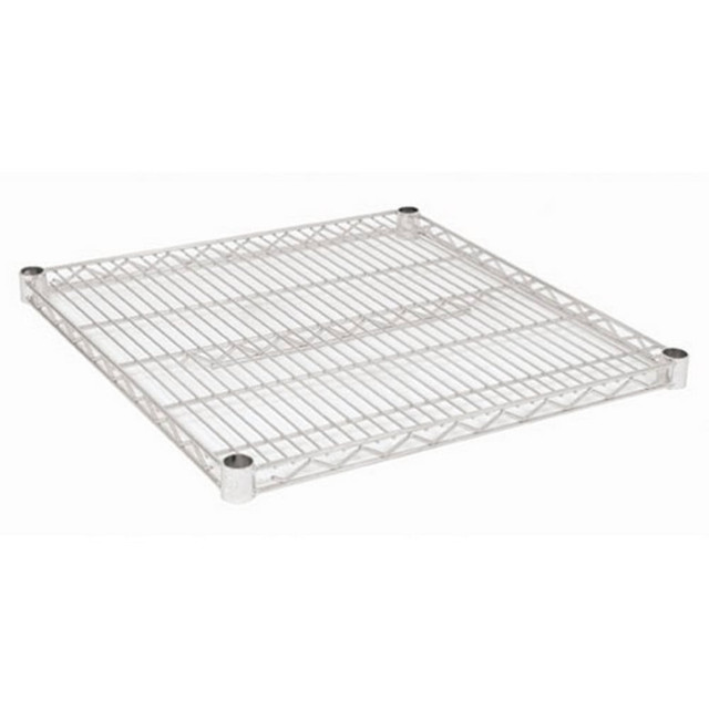 FOCUS FOOD SERVICE, LLC VC-2424 Focus Foodservice Chrome-Plated Wire Shelf, 2inH x 24inW x 24inD FOCUS FOOD SERVICE, LLC VC-2424 Focus Foodservice Chrome-Plated Wire Shelf, 2inH x 24inW x 24inD