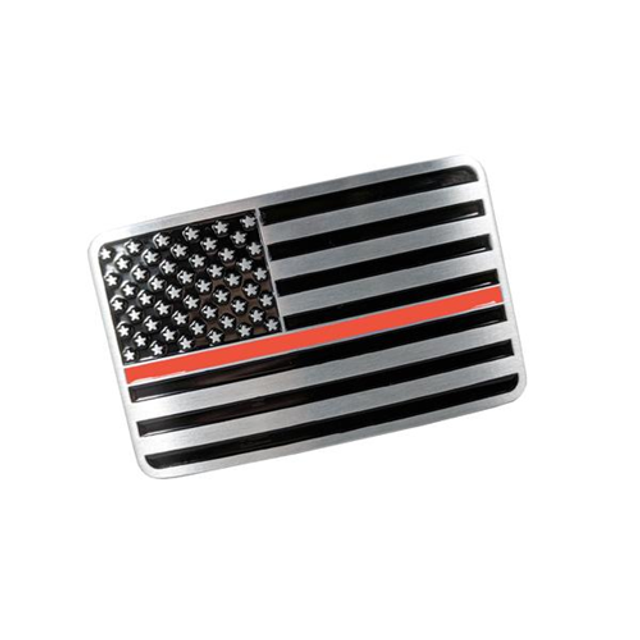Thin Blue Line BUCKLE-TRLAM Belt Buckle - Thin Red Line Flag Thin Blue Line BUCKLE-TRLAM Belt Buckle - Thin Red Line Flag