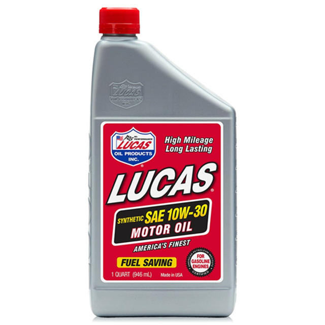 Lucas Oil 10050 Synthetic SAE High Mileage Motor Oil