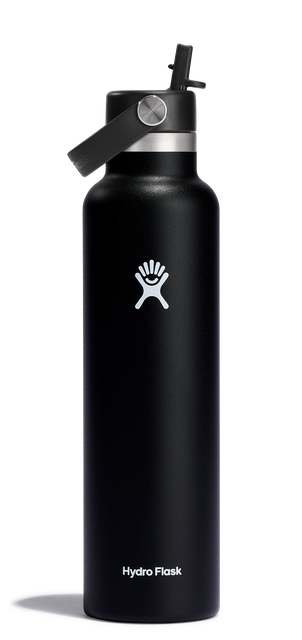 Hydro Flask S24FS001 Standard Mouth 24oz Insulated Water Bottle w/ Flex Straw Hydro Flask S24FS001 Standard Mouth 24oz Insulated Water Bottle w/ Flex Straw