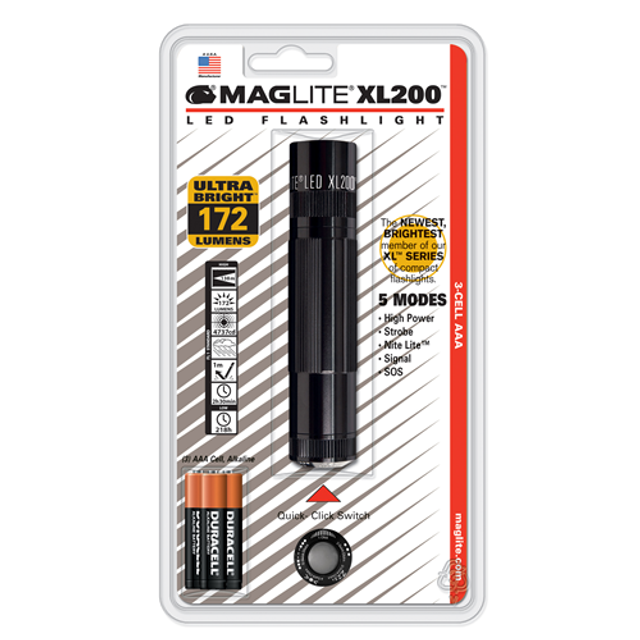 Maglite XL200-S3016 XL200 3 AAA-Cell LED Flashlight Maglite XL200-S3016 XL200 3 AAA-Cell LED Flashlight