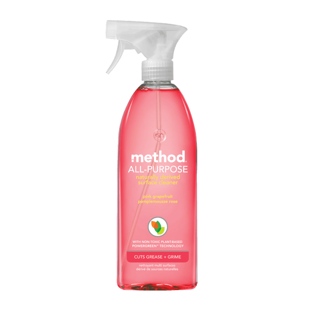 METHOD PRODUCTS, INC. 00010 Method All-Purpose Spray, Pink Grapefruit Scent, 28 Oz Bottle