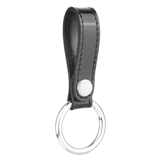 Dutyman 2131N Hi-Gloss Leather Baton/Asp Strap with Metal Ring
