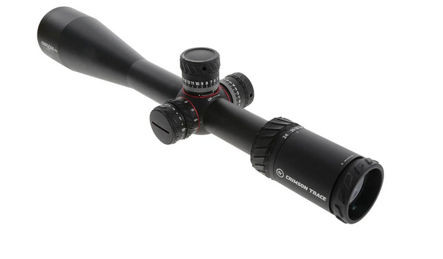 Crimson Trace 01-01040 CT Hardline Pro 6-24x50 MR1-MOA Illuminated, 30mm Tube, FFP