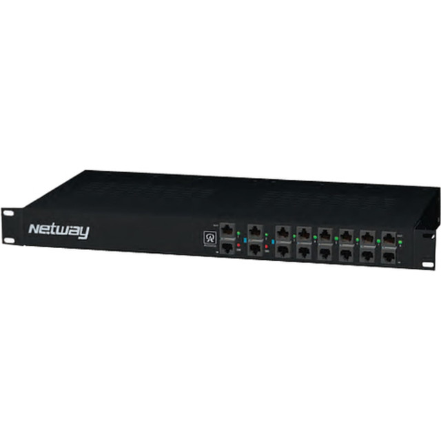 ALTRONIX CORPORATION NETWAY8 Altronix NetWay8 Power over Ethernet Midspan - 115 V AC Input - 8 x Ethernet Input Port(s) - 8 x Ethernet Output Port(s) - 15.40 W ALTRONIX CORPORATION NETWAY8 Altronix NetWay8 Power over Ethernet Midspan - 115 V AC Input - 8 x Ethernet Input Port(s) - 8 x Ethernet Output Port(s) - 15.40 W