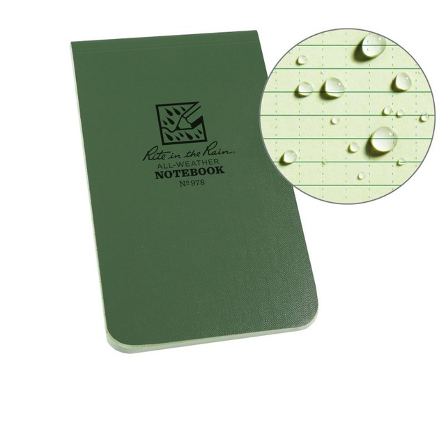 Rite in the Rain 978 Soft Cover Top Bound Notebook - 3.25 x 5.25
