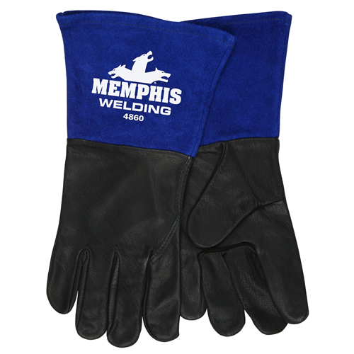 MCR Safety 4860M Black Grain Goat Mig/Tig Kevlar sewn