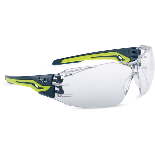 Bolle SILEXPPSI SILEX + SAFETY SPECTACLES PC CLEAR PLATINUM PC TPR RIMLESS