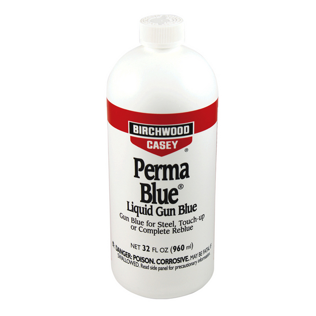 Birchwood Casey BC-13132 Perma Blue Liquid Gun Blue, 32 fl. oz. Bottle Birchwood Casey BC-13132 Perma Blue Liquid Gun Blue, 32 fl. oz. Bottle