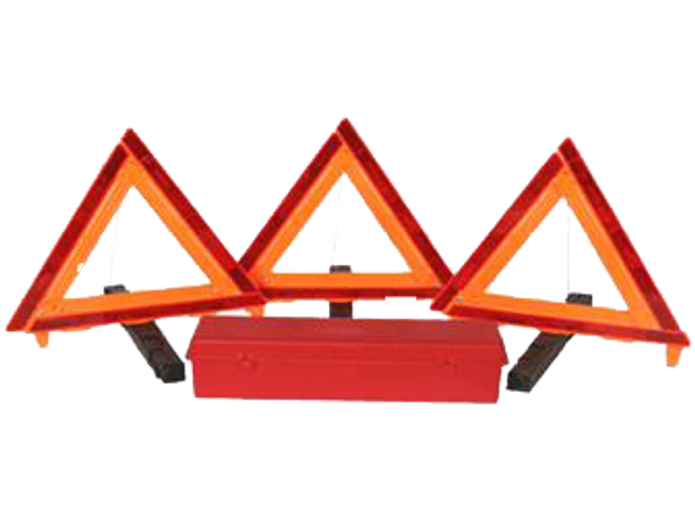 Pro-Line Traffic Safety T-5 Triangle Reflector Warning Kit Pro-Line Traffic Safety T-5 Triangle Reflector Warning Kit