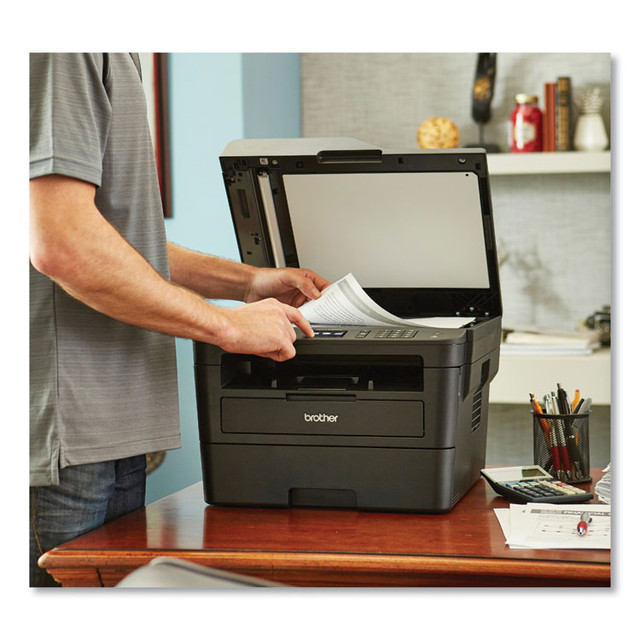 BROTHER INTL. CORP. MFCL2750DWXL MFCL2750DWXL XL Extended Print Compact Laser All-in-One Printer with Up to 2-Years of Toner In-Box