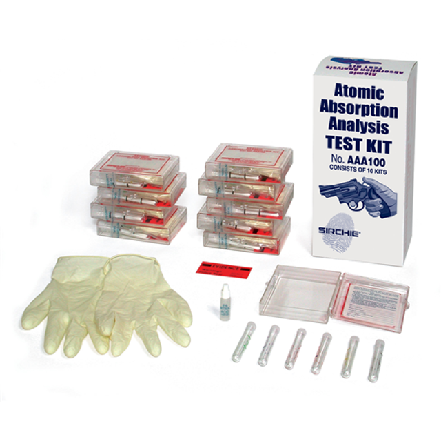 Sirchie AAA100 Atomic Absorption Analysis Test Kits