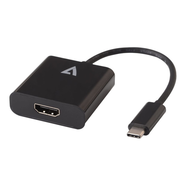 V7 V7UCHDMI-BLK-1N  - External video adapter - USB-C - HDMI - black