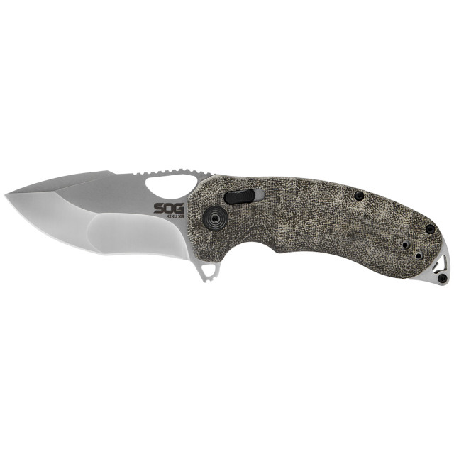 SOG 12-27-01-57 Kiku XR Natural Linen Micarta SOG 12-27-01-57 Kiku XR Natural Linen Micarta