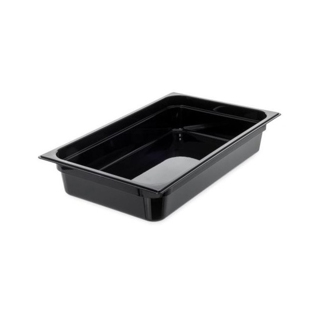 CARLISLE FOODSERVICE PRODUCTS, INC. Carlisle 10401B03  Full-Size 4inD StorPlus High-Heat Food Pan, Black