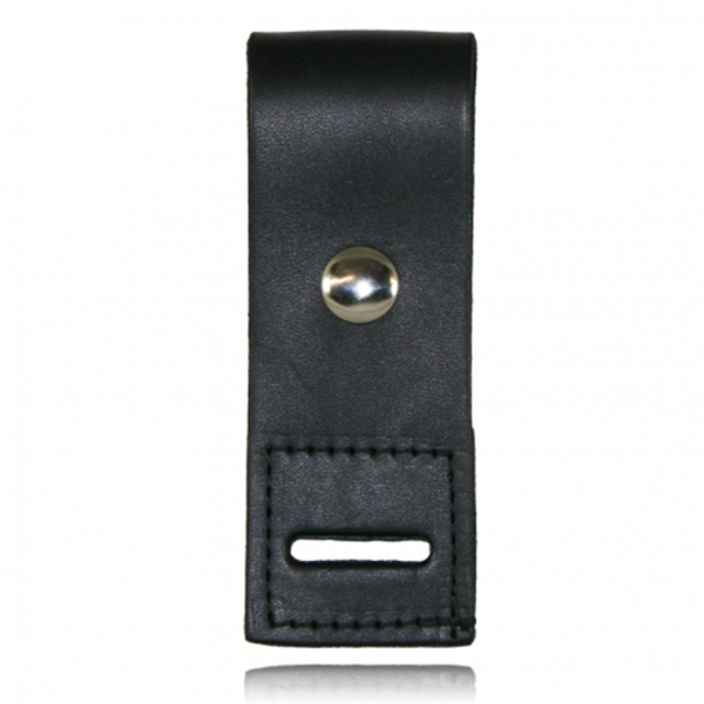 Boston Leather 5469-1-BLK Epaulet Mic Holder, Slot