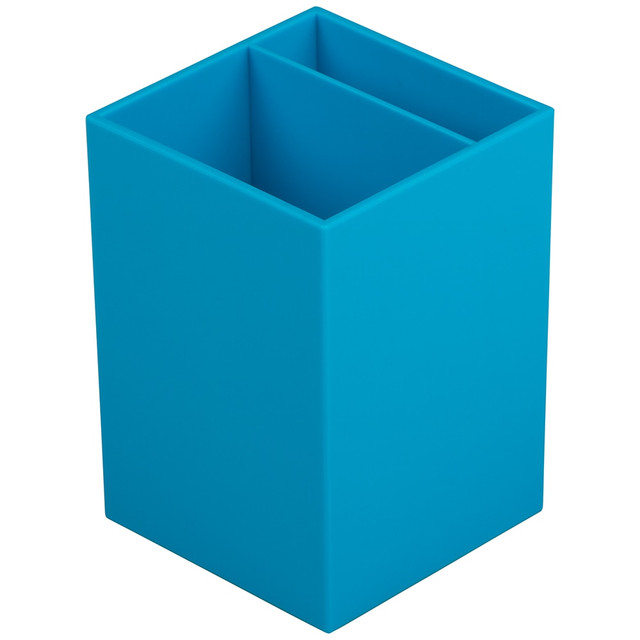 JAM PAPER AND ENVELOPE 341BU JAM Paper Pen Holder, 3-7/8inH x 2-3/4inW x 2-3/4inD, Blue JAM PAPER AND ENVELOPE 341BU JAM Paper Pen Holder, 3-7/8inH x 2-3/4inW x 2-3/4inD, Blue