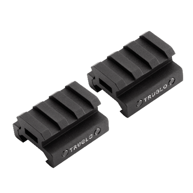 Truglo TG8972B Two-Piece 1/2'' Picatinny Rise Mount Truglo TG8972B Two-Piece 1/2'' Picatinny Rise Mount