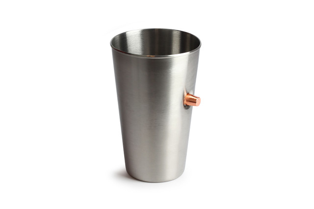 Caliber Gourmet CBG-LMS-PINT-SS Last Man Standing - Stainless Steel Pint Glass Caliber Gourmet CBG-LMS-PINT-SS Last Man Standing - Stainless Steel Pint Glass