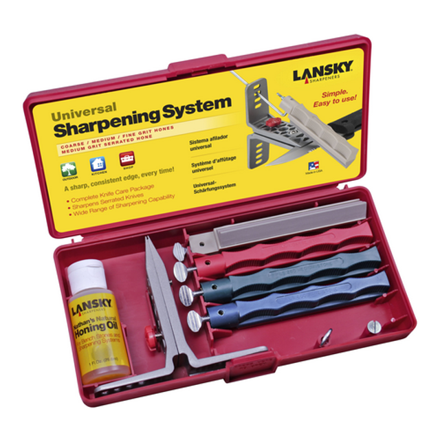 Lansky Sharpeners LKUNV Universal Conrolled-Angle Sharpening System